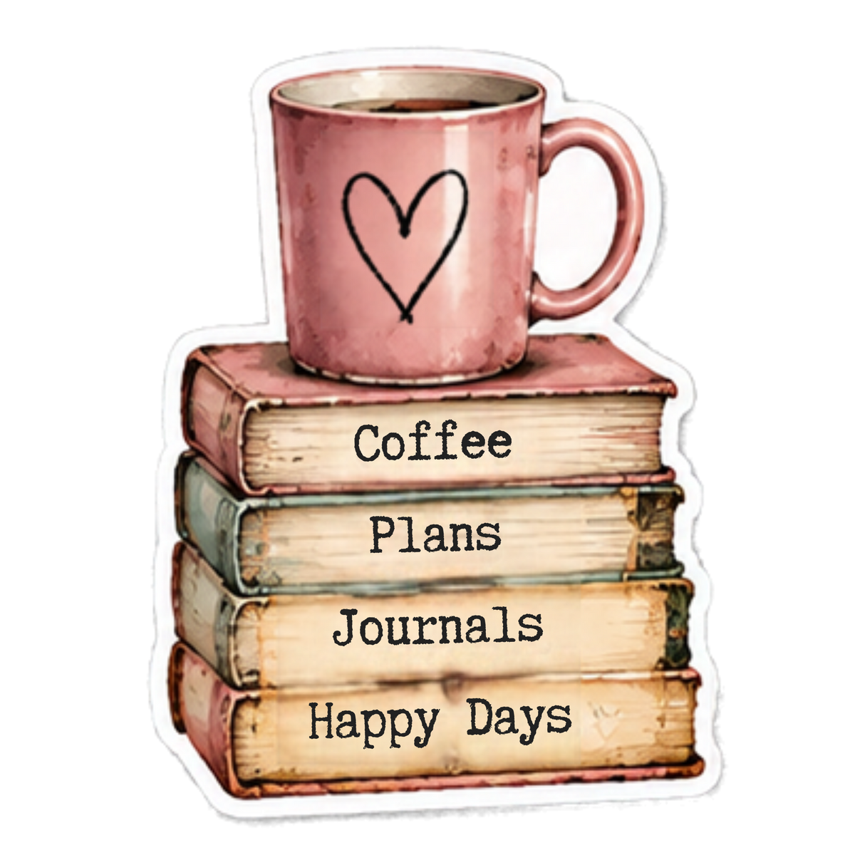11 Shabby Chic Inspirational Stickers