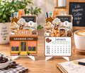 Coffee Café 2027 Desk Calendar
