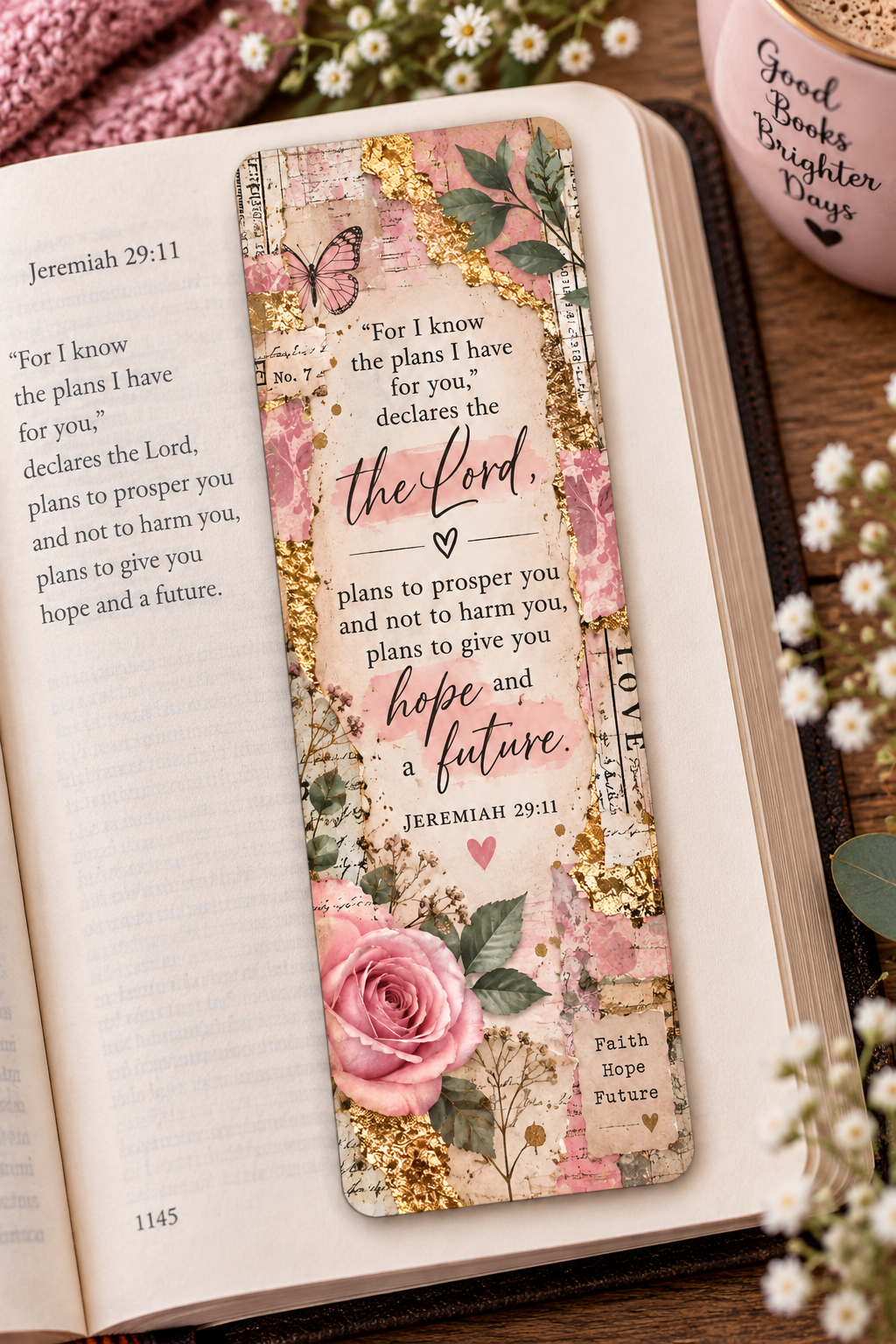 “Glo Net” – Markus 5:36 Faith Bookmark