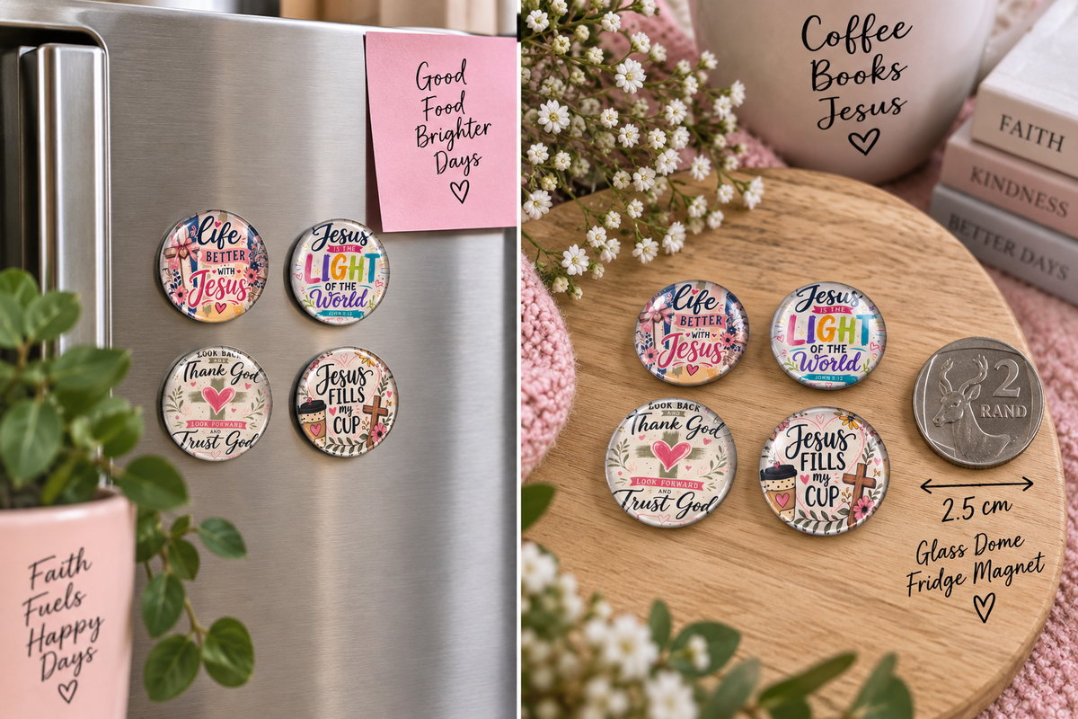 Mini Faith Fridge Magnets – Little Reminders of Faith